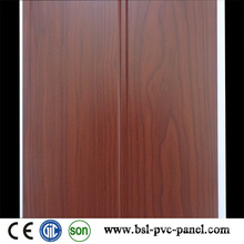 Groove Laminated PVC Wall Panel 20cm 7.5mm Wood Color in Rwanda